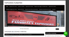 Desktop Screenshot of funditex.com